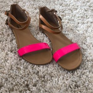 American eagle ankle strap sandals